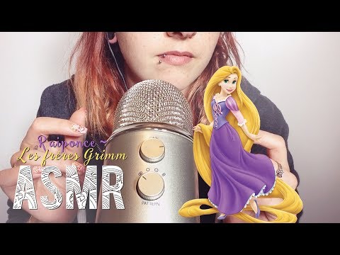 ASMR Français ~ Raiponce - Les frères Grimm / Whispered Reading / Lecture chuchotée