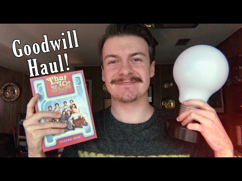 [ASMR] Goodwill Haul