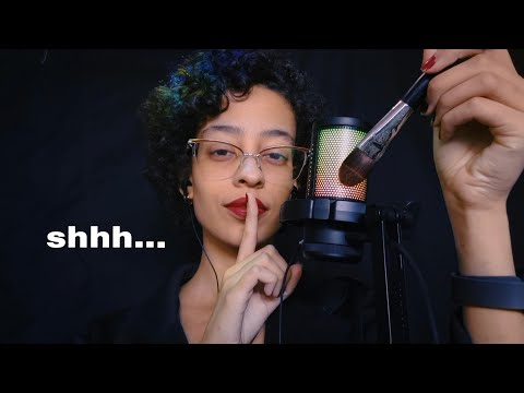ASMR | CONTAGEM REGRESSIVA, MAS A TELA VAI ESCURECENDO... 🌑