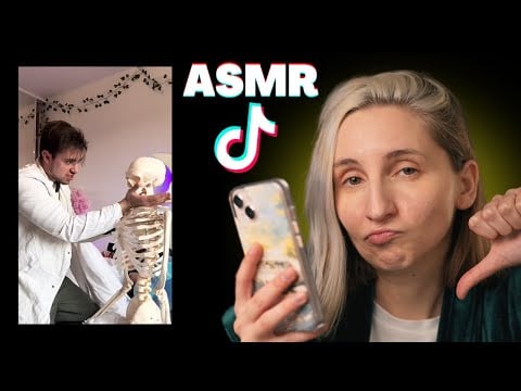 ASMR FR | Une ASMR artist Réagit aux TIKTOK ASMR (Tu fais QUOI Tom ASMR là ??? 😭) #3