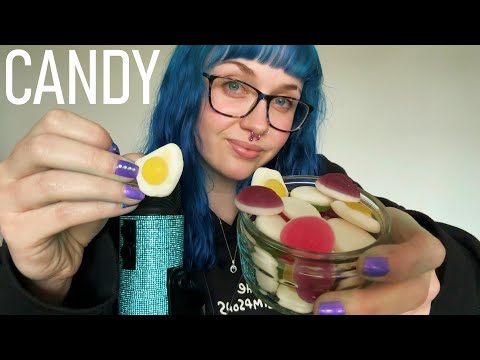 ASMR Eating Haribo 'Eggs Galore' Easter Gummy Candy