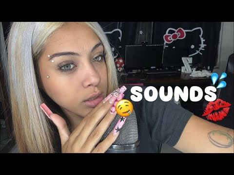 asmr intense mouth sounds