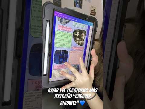 ASMR | EL TRASTORNO MÁS EXTRAÑO QUE ENCONTRÉ 💙 #asmr #asmrsounds #asmrsleep #asmrvideos