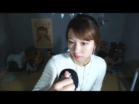 [한국어 ASMR] 소이의 스타핑, 솜 찢는 사운드와 나무 태핑 사운드!