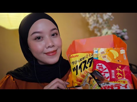 ASMR Japanese Snacks 🍡 Relaxing Eating Sounds (Tapping & Scratching)