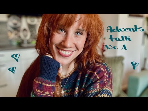 Random Talk #1 🎄🕯️ | German ASMR | Maje ASMR