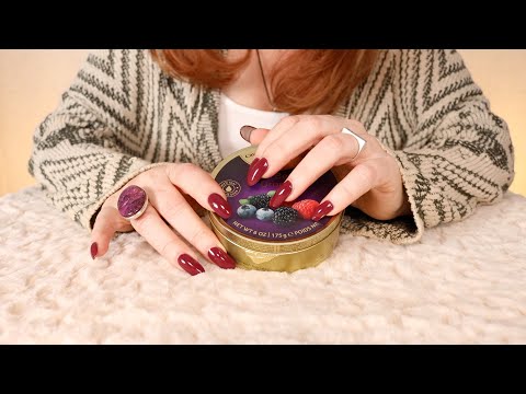 ASMR 🌟 Tapping for Tingles 🌟 Tin, Card, Plastic, Bottle, Glass Jar