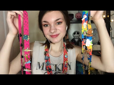 ASMR | Disney Pin Collection 🐭 | Tapping & Rambling