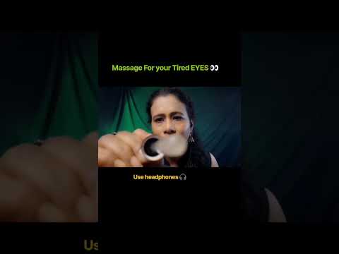 Asmr Massage Your Tired Eyes 👀 #asmr #sleepasmr #asmrghosal #relaxingasmr #bengaliasmr #relaxation