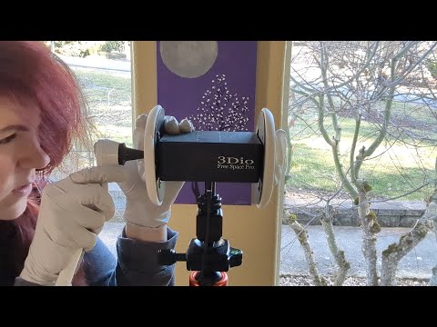 ASMR - Ear Cleaning and Examination Roleplay - Otoscope, Finger Ear Cleaning, Soft Spoken