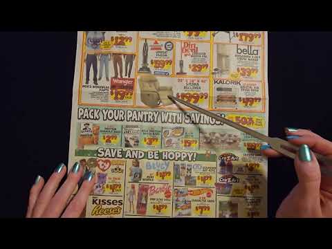 ASMR | Ollie's Sales Circular Show & Tell | April 2026 (Whisper)