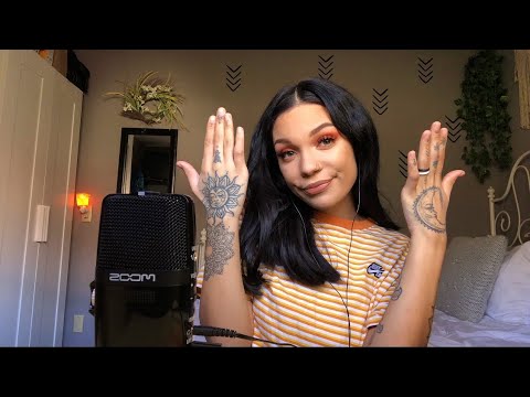 ASMR- Tattoo Tour, Soft Spoken, Whispers. & Hand Sounds