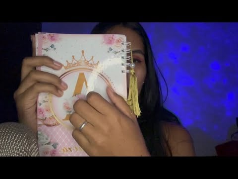 ASMR TAPPING NAS COISAS DA MINHA FILHA ( Asmr sons relaxantes )