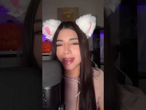 ASMR   Me como tu carita ❤️🌸 YT： Anny asmr ☀️ #asmr #asmrsounds #asmr