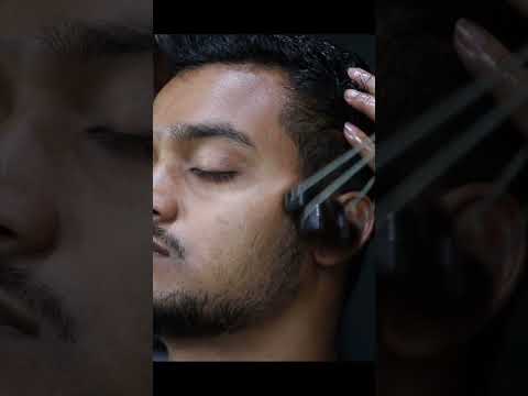 Barber Girl Chaitali Doing Tingles And Tapping Massage ASMR #shorts