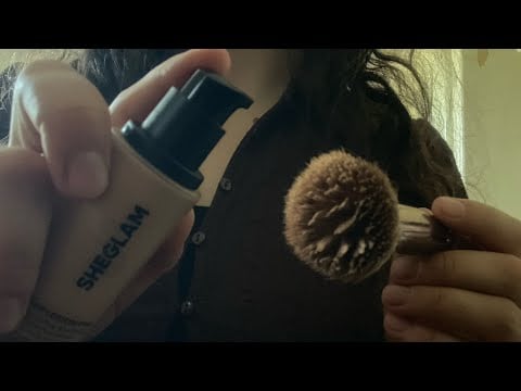 NO ADS || ASMR doing your makeup but the video is edited like a preview - no talking