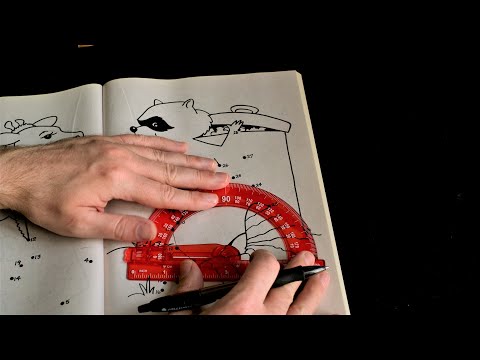 ASMR Drawing by Numbers - counting for tingles and sleep