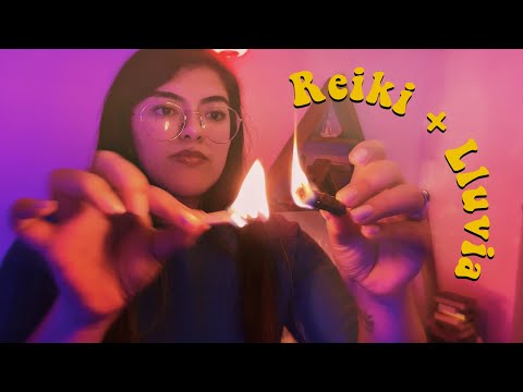 ASMR Reiki para la autoconfianza + lluvia y truenos 🌧