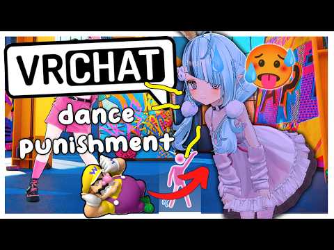 Teaching Your Imouto to Dance (in sweaty Wario cosplay)【VRChat Dancing】(unarchived?)