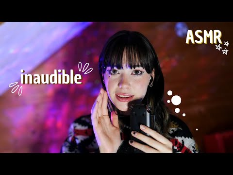 ASMR ೀ⋆｡ INAUDIBLE de fou malade (proche du micro)