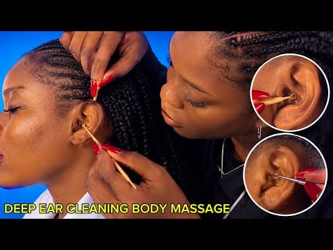 ASMR ✨DEEP EAR CLEANING PIMPLE NITPICKING, EAR EATING WHISPERING FOR INSTANT SLEEP, SPIT PAINTING