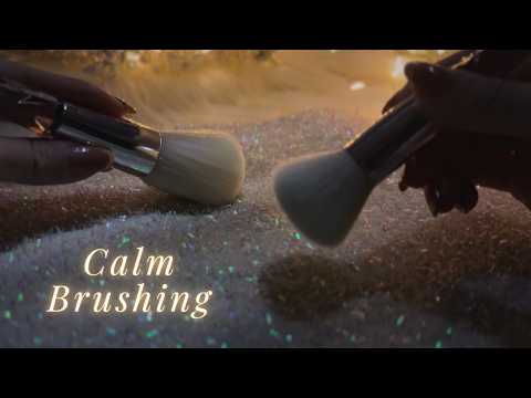 ASMR Soft Brushing 🌧️ Rain & Ocean Like Tingles🪼(with BGM)