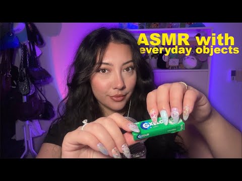 ASMR with everyday objects