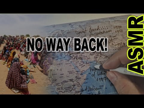 The Biggest Refugee Crises of Modern History - From WW2 to Venezuela | ASMR History + Map Tracing