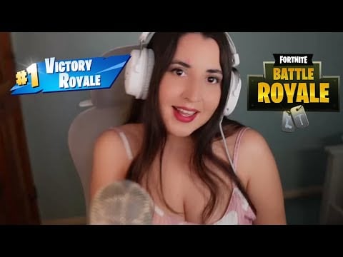 ASMR JUGANDO FORTNITE 🎮 clicky controller sounds
