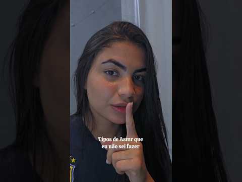 Qual desses tipos de Asmr diferentes vc gosta?? 👀 #asmr #asmrvideo #viralvideo