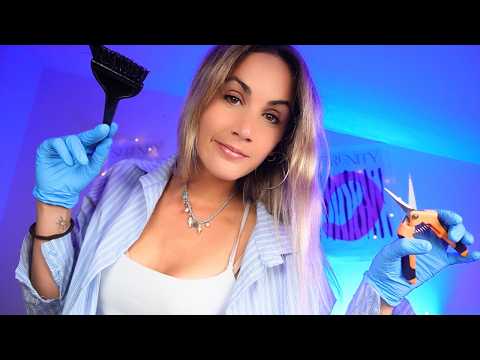 Ti sistemo i capelli mentre dormi ✂️ | ASMR ITA | POV Haircut & Shampoo