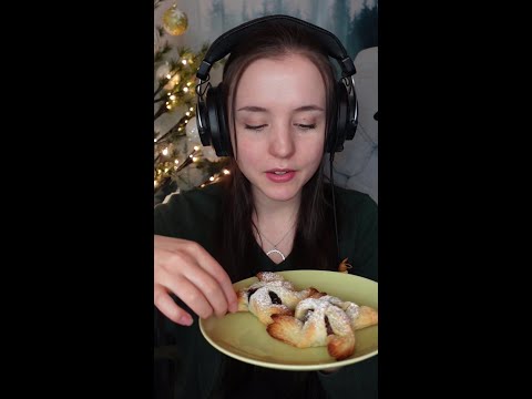 ASMR Advent Calendar - Day 21 - Joulutorttu - Finnish Christmas pastries - Use Headphones!!