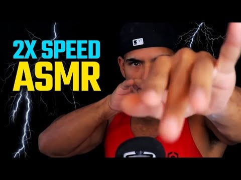 2X SPEED ASMR - very fast & aggressive asmr