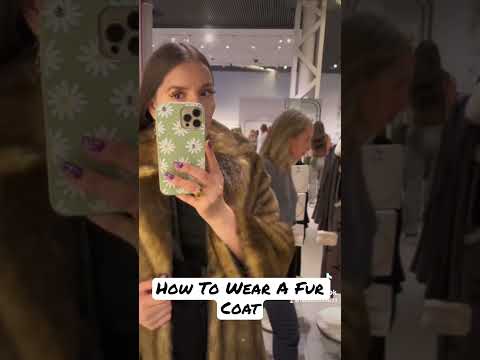 How To Wear A Fur Coat