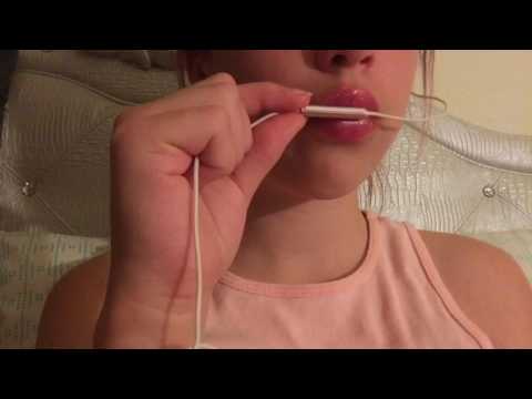 Lipgloss kiss sounds ASMR