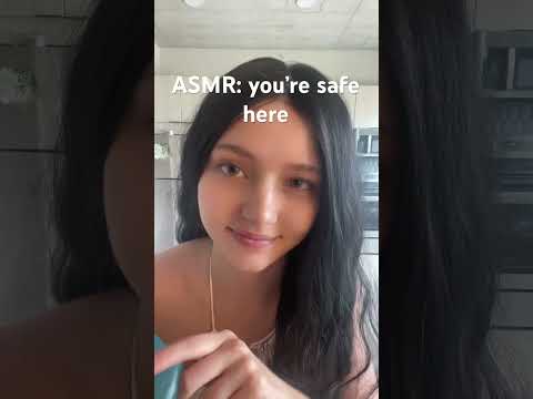 you’re safe here 🤍#asmr #girlfriendasmr #calmasmr #sleepaid #comfortaudio