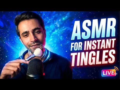 ASMR LIVE 🔴 Relaxing You To Sleep (Anxiety Relief, Gentle Whispers, Safe Space) 🌧️