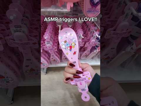 ASMR TRIGGERS I LOVE!!🩷 #asmr #asmrtriggers #oddlysatisfying