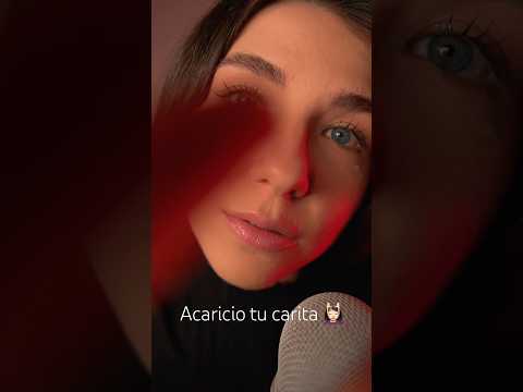 ASMR acariciando tu carita 💆🏻‍♀️