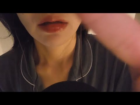 ASMR 스핏페인팅 그리고 단어반복 asmr(Spit painting & triggers word repeat asmr)