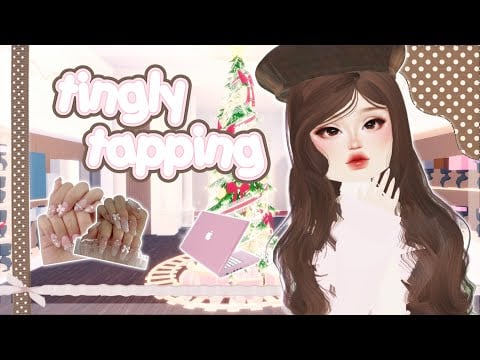 ꒰ 𑣲roblox asmr 🌸 ꒱ the CREAMIEST tapping ever ♡ layered tingly taps on my laptop! ‧₊˚