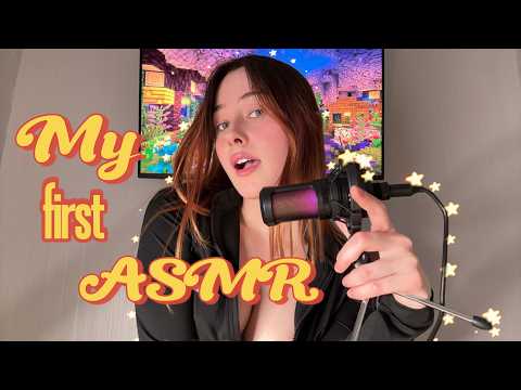 My FIRST ASMR video!!! 🌟 Mouth Sounds 😋