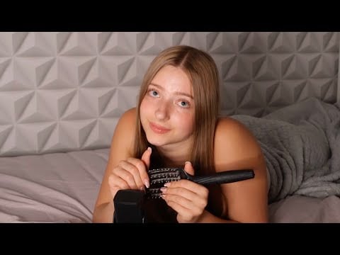 ASMR Hair Brushing for Sleep | Relaxing Brush Sounds & Gentle Triggers