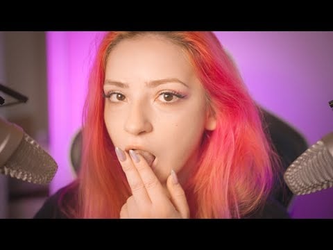 💦 ASMR Spit Painting & Face Cleaning | Relaxing Mouth Sounds & Soothing Tongue Tapping