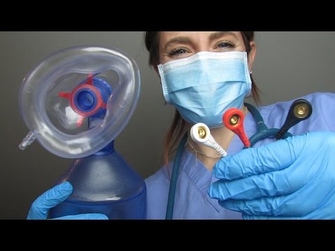 Medical ASMR Emergency Room - Heart Exam (EKG)