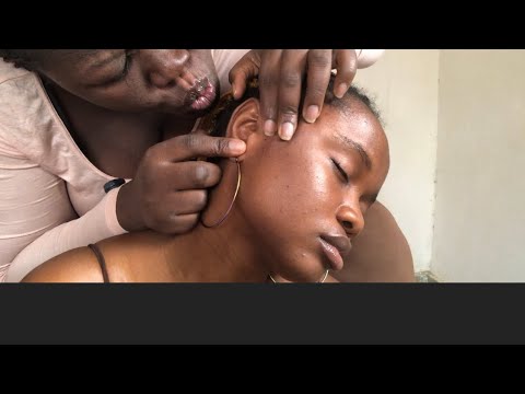 ASMR TINGLING FACE TOUCHING AND NITPICKING FOR DEEP SLEEP 😴 