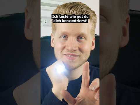 Ich teste wie gut du dich konzentrierst! #asmr