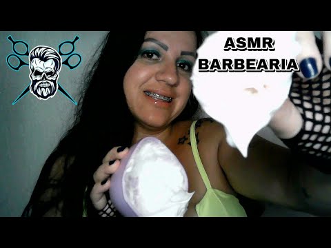 ASMR-ROLEPLAY BARBEARIA FAZENDO SEU CABELO E SUA BARBA #asmr #rumo1k #arrepios #roleplay