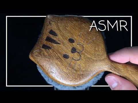 ASMR Intense Mic Fluffy Brushing! 🐱 (No Talking)