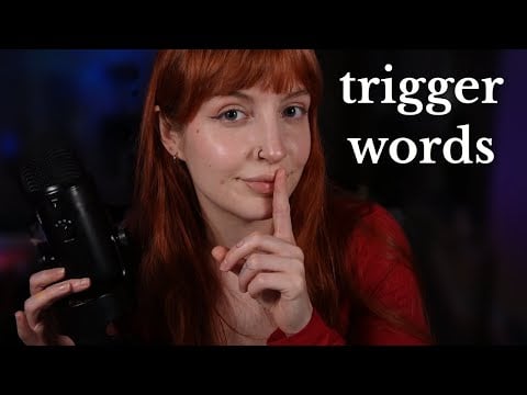 ASMR TRIGGER WORDS - Intense and Up-Close asmr